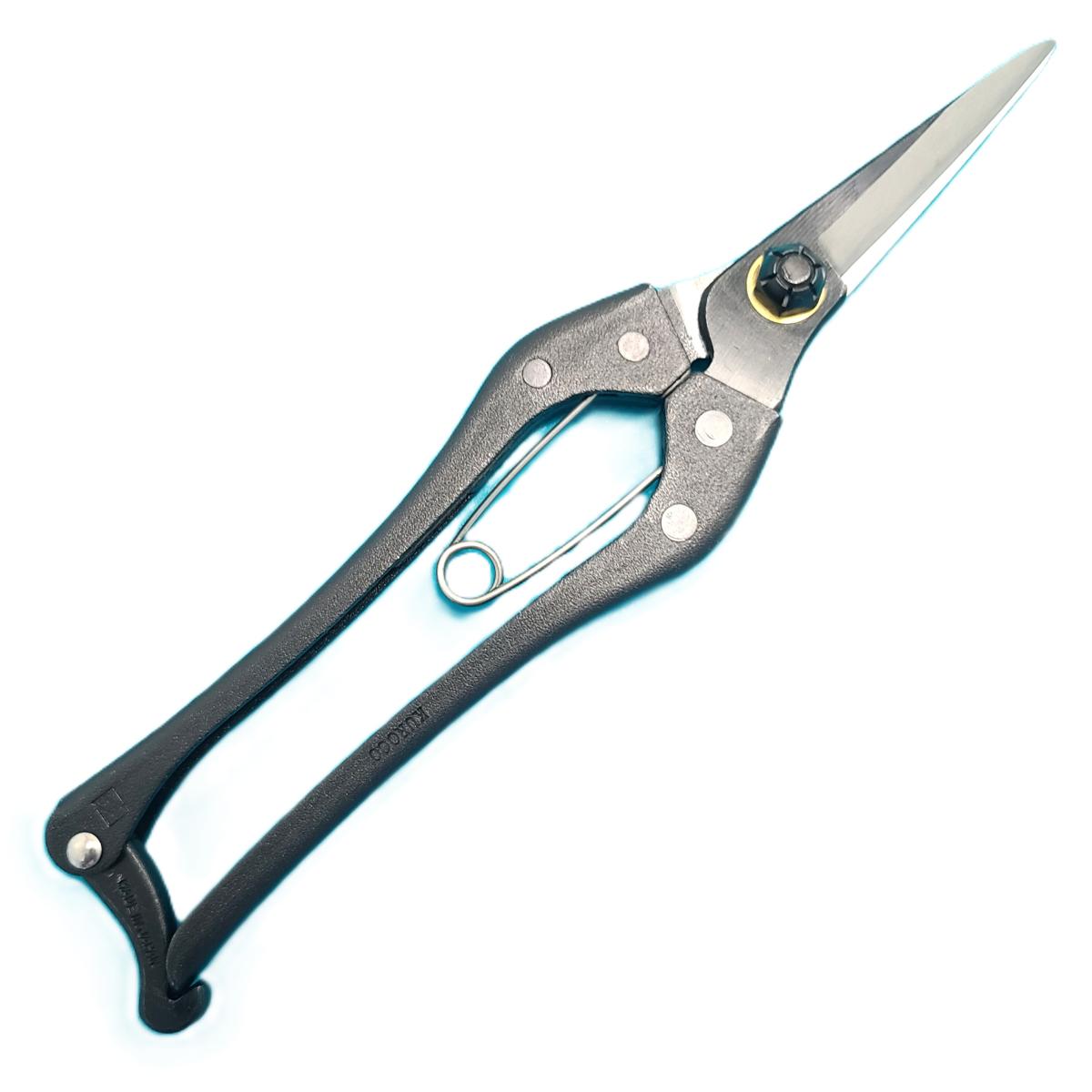 Sécateur à ébourgeonner japonais 180 mm en acier Aogami, Kuroco Série, Yoshioka Masamune Hamono