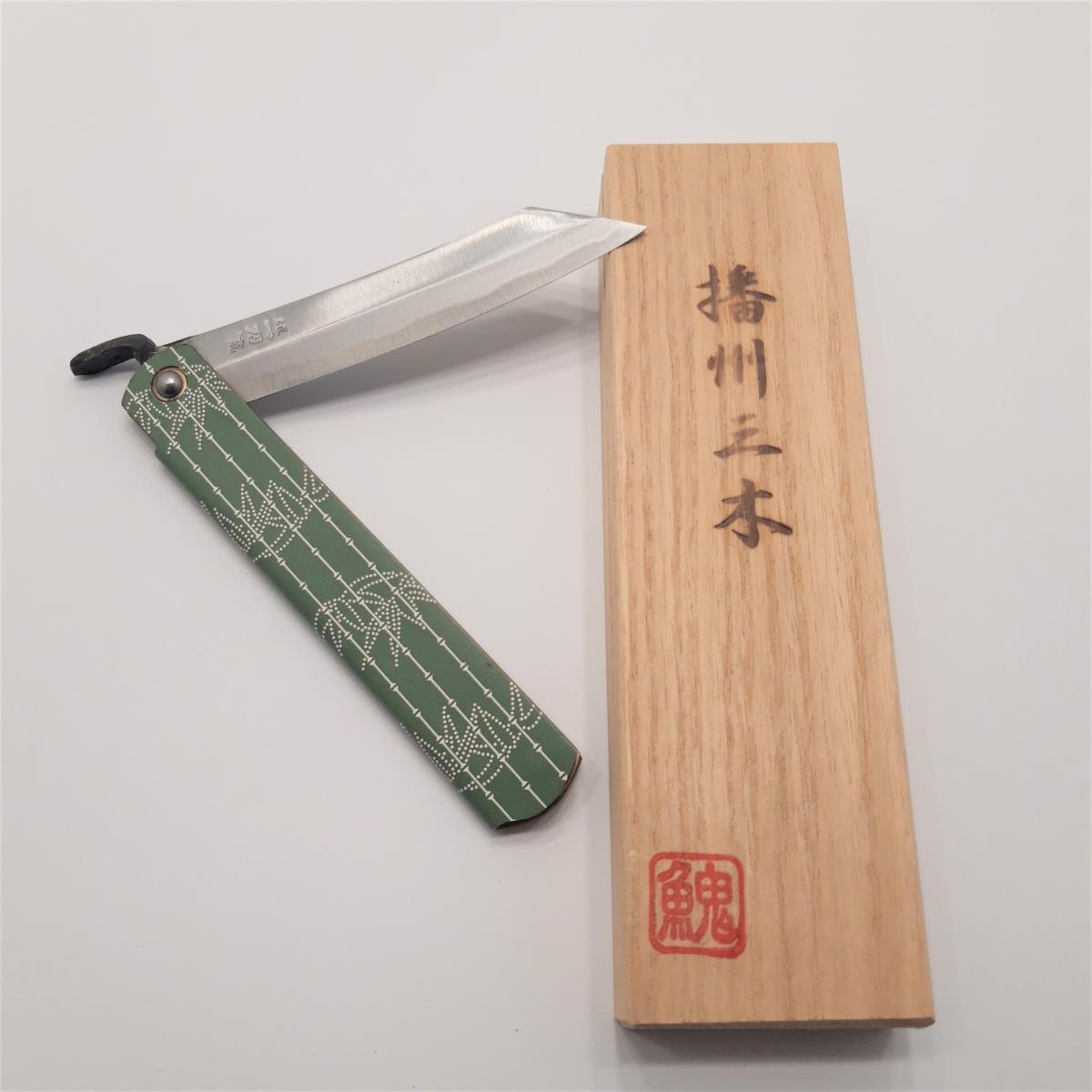 Higonokami "Take", motivo di canne di bambù