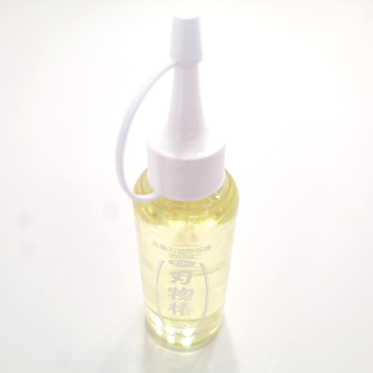 Olio di camelia per attrezzi giapponesi Kurobara – 100 ml